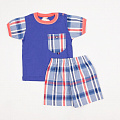 Комплект для хлопчика (футболка + шорти) Денді фіолетовий 916 - ціна