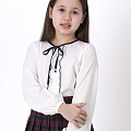 Блузка для дівчинки Mevis молочна 4436-02 - ціна