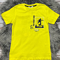 Комплект футболка і шорти для хлопчика Breeze жовтий 13498 - фото