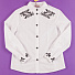 Блузка шкільна з вишивкою SUZIE Марія біла СЧ-11713 - ціна