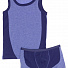 Комплект майка+труси-шорти для хлопчика Flavien блакитний з синім 8004 - ціна