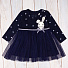 Платье для девочки Breeze Зайка темно-синее 14823 - ціна