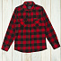 Фланелева сорочка в клітку Breeze червона 394 - ціна