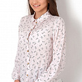 Рубашка для девочки Mevis Коты розовая 2926-04 - ціна