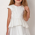 Нарядне плаття для дівчинки Mevis молочне 3051-01 - ціна