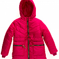 Куртка зимова для дівчинки Одягайко малинова 20077О - ціна