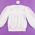Блузка з довгим рукавом ЛЯЛЯ біла 3Т189Б - ціна