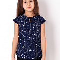 Блузка для дівчинки Mevis синя 3846-01 - ціна