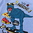 Реглан для хлопчика Фламінго Динозавр блакитний 186-416 - фото