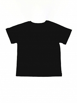 Чорна футболка для фізкультури Фламінго 300-103 - ціна