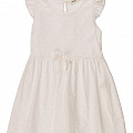 Платье для девочки Breeze белое в горошек 11147 - ціна