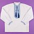 Вышиванка-сорочка для мальчика Украина Козачок синяя 2338 - ціна