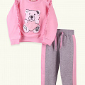 Модний спортивний костюм для дівчинки Breeze Мишко рожевий 14923 - ціна