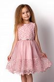 Нарядное платье для девочки Mevis розовое 3312-03