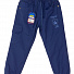 Утеплені брюки на махру для хлопчика Hiwro сині 711 - ціна