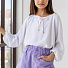 Школьная блузка для девочки Tair kids белая 7851 - ціна