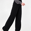 Трикотажні брюки-палаццо для дівчинки SMIL чорні 115495 - ціна