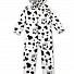 Піжама-кігурумі для дівчинки Фламінго Му-му чорно-біла 901-910 - ціна
