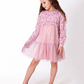 Ошатне плаття для дівчинки Mevis пудра 4057-03 - ціна