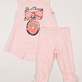 Комплект для девочки (майка+бриджи) Фламинго розовый 898-416 - ціна