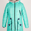 Пальто зимове для дівчинки Одягайко бірюза 2503 - ціна