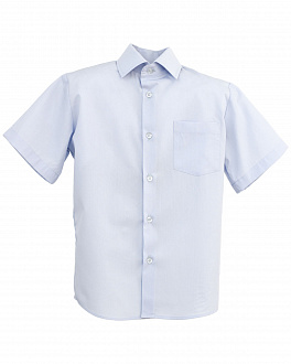 Сорочка з коротким рукавом для хлопчика Bebepa блакитна 1105-073 - ціна