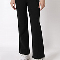 Трикотажні штани-кльош для дівчинки Mevis чорні 4717-02 - ціна
