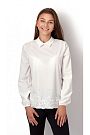 Нарядная блузка для девочки Mevis молочная 2945-02