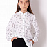 Сорочка для дівчинки Mevis біла 3668-01 - ціна
