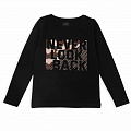 Реглан для хлопчика Фламінго Never Look Back чорний 995-416 - ціна