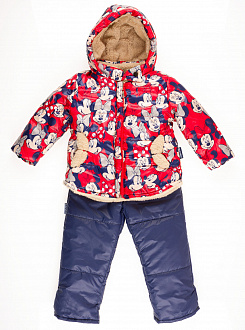 Комбінезон роздільний для дівчинки (куртка+штани) ОДЯГАЙКО Мінні червоний 22110/01230 - ціна