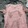 Нарядное платье для девочки Mevis розовое 2874-04 - світлина