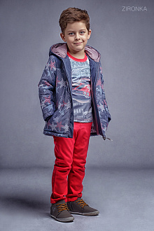 Куртка для хлопчика Zironka сіра 2105-2 - Київ