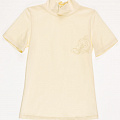 Блузка трикотажная с коротким рукавом Valeri tex крем 1507-20-242 - ціна