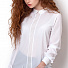 Блузка з довгим рукавом для дівчинки Mevis біла 2488-01 - ціна
