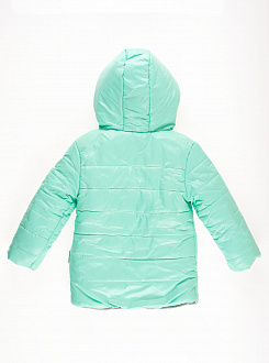 Куртка зимова для дівчинки Одягайко м'ята 20018 - картинка