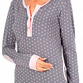 Сорочка нічна жіноча BARWA сіра 00105 - ціна