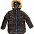 Куртка зимова для хлопчика Одягайко чорна 20031О - ціна