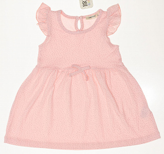 Платье для девочки Breeze Горошек розовое 14284 - ціна