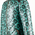 Куртка зимняя для девочки Одягайко зеленая 2529 - ціна
