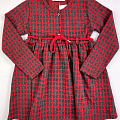 Плаття для дівчинки Barmy Клітка бордове 0652 - ціна