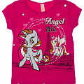 Футболка для дівчинки Little Pony Angel малинова - ціна