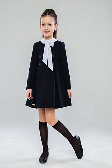 Платье школьное для девочки SUZIE Линея синее 34903 - ціна