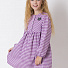 Сукня для дівчинки Mevis Клітинка фіолетова 3978-06 - ціна