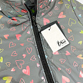 Світловідбиваюча куртка для дівчинки Tair kids Серденька 107 - ціна