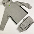 Утеплений спортивний костюм для дівчинки Smil сірий меланж 117326/117327 - фото