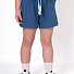 Трикотажні шорти для дівчинки Mevis синій індиго 5107-07 - ціна