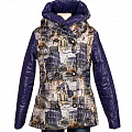 Куртка для дівчинки Одягайко синя 2622 - ціна