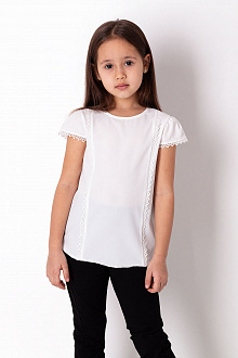 Блузка для дівчинки Mevis молочна 3729-02 - ціна
