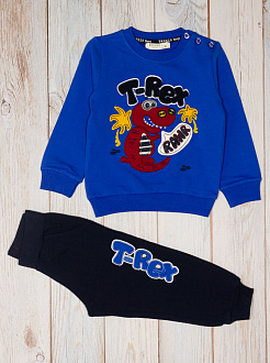 Спортивний костюм для хлопчика Breeze T-REX синій 14423 - ціна